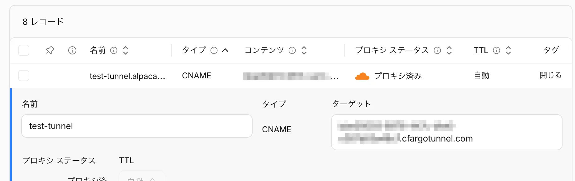 DNS確認